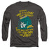 PINKY AND THE BRAIN/THE WORLD - L/S ADULT 18/1 - CHARCOAL