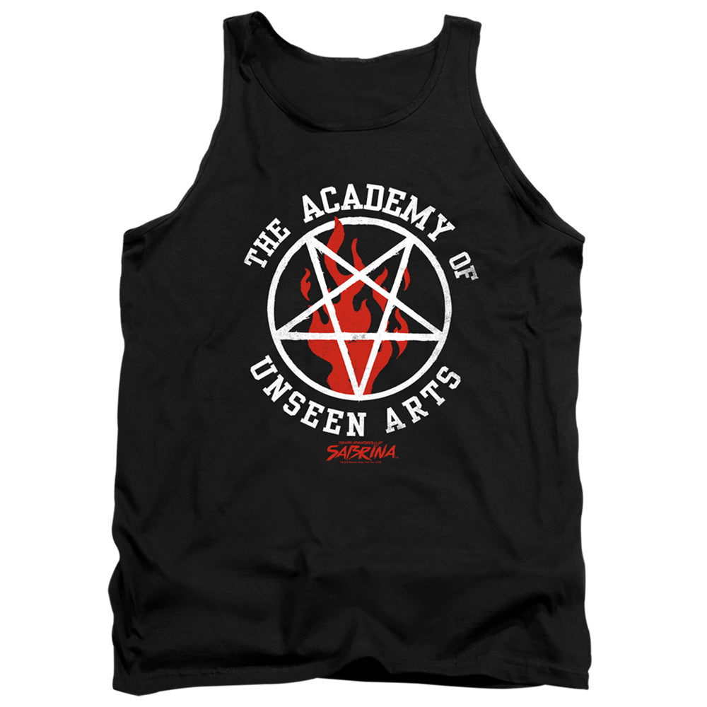 CHILLING ADVENTURES OF SABRINA/ACADEMY OF UNSEEN ARTS - ADULT TANK - BLACK