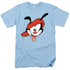 ANIMANIACS/WAKKO HEAD - S/S ADULT 18/1 - LIGHT BLUE