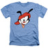 ANIMANIACS/WAKKO HEAD - ADULT HEATHER - LIGHT BLUE