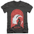 CHILLING ADVENTURES OF SABRINA/SABRINA AND SALEM - S/S ADULT V-NECK 30/1 - CHARCOAL