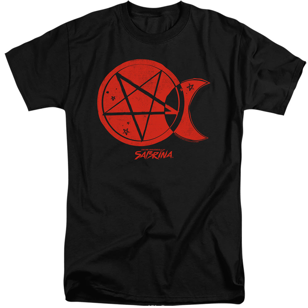 CHILLING ADVENTURES OF SABRINA/DARK MOON - S/S ADULT TALL 18/1 - BLACK