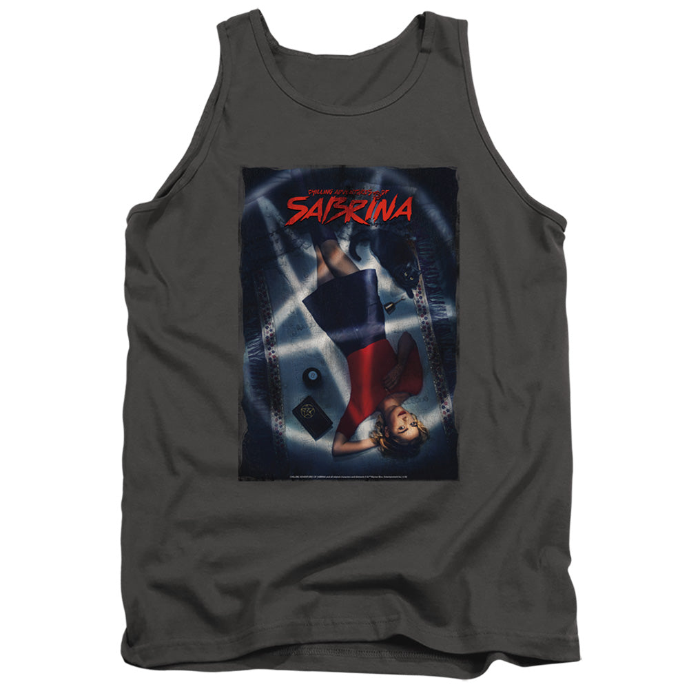 CHILLING ADVENTURES OF SABRINA/SABRINA KEY ART - ADULT TANK - CHARCOAL