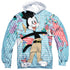 ANIMANIACS/YAKKO WORLD (FRONT/BACK PRINT) - ADULT POLY PULLOVER HOODIE - MULTI