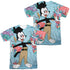 ANIMANIACS/YAKKO WORLD (FRONT/BACK PRINT) - S/S ADULT POLY CREW - MULTI