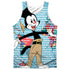 ANIMANIACS/YAKKO WORLD (FRONT/BACK PRINT) - ADULT POLY TANK TOP - MULTI