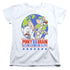 PINKY AND THE BRAIN/CAMPAIGN - S/S WOMENS TEE - WHITE