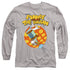 PINKY AND THE BRAIN/SODA - L/S ADULT 18/1 - ATHLETIC HEATHER