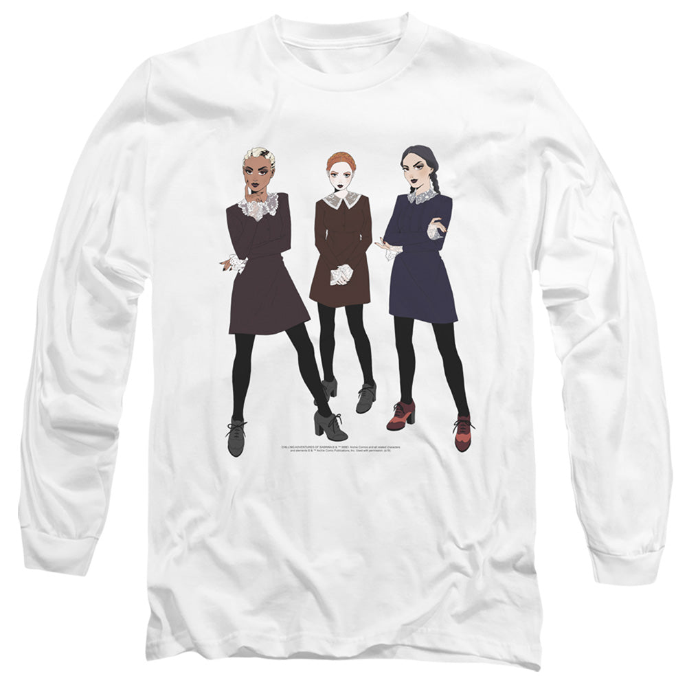 CHILLING ADVENTURES OF SABRINA/WEIRD - L/S ADULT 18/1 - WHITE