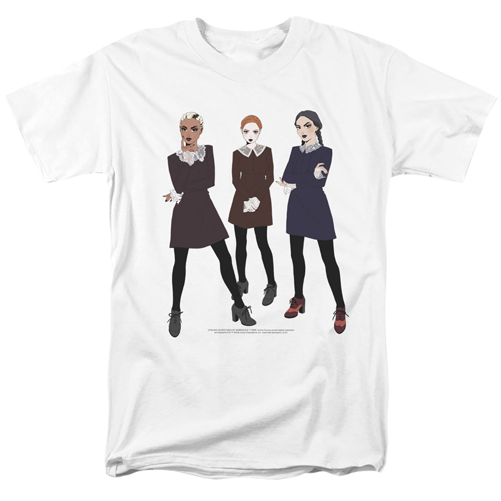 CHILLING ADVENTURES OF SABRINA/WEIRD - S/S ADULT 18/1 - WHITE