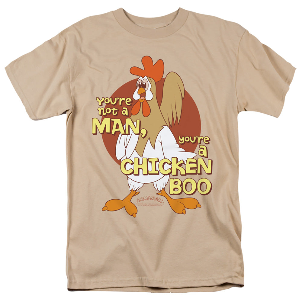 ANIMANIACS/CHICKEN BOO - S/S ADULT 18/1 - SAND