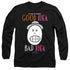 ANIMANIACS/GOOD IDEA BAD IDEA - L/S ADULT 18/1 - BLACK