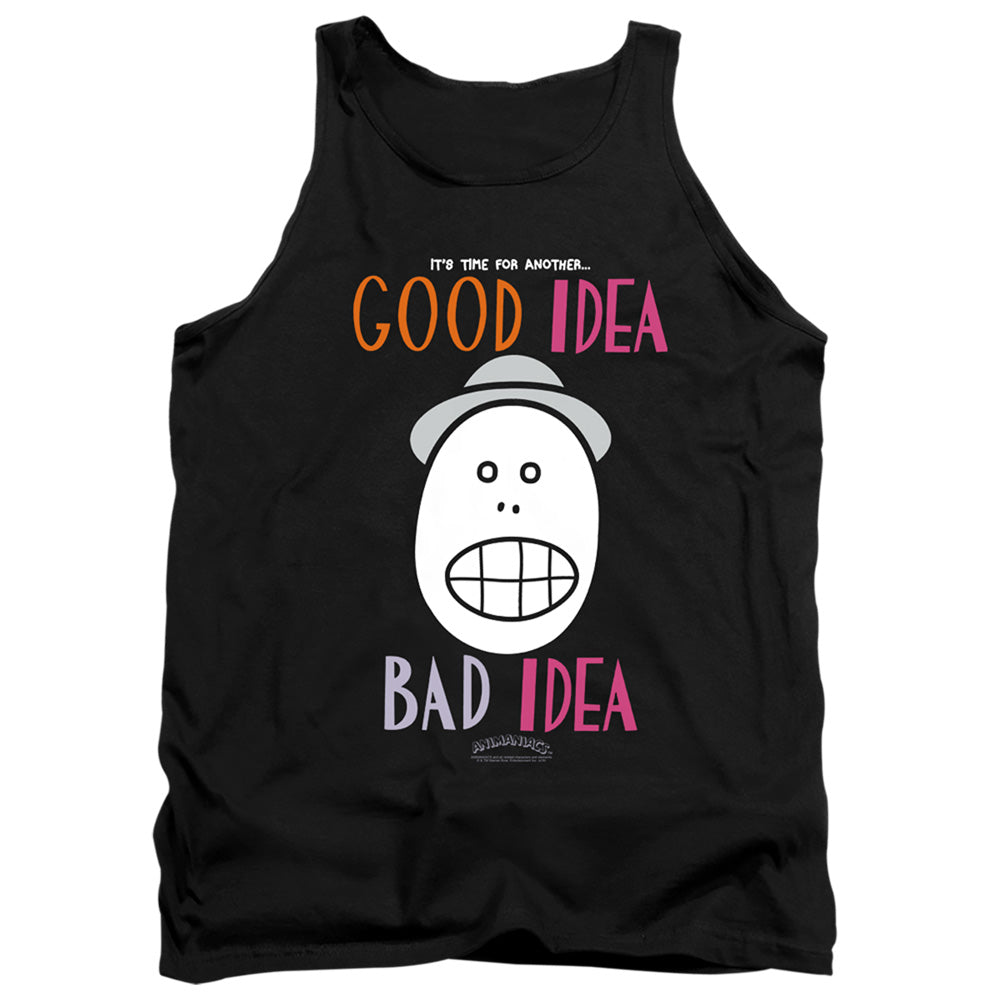 ANIMANIACS/GOOD IDEA BAD IDEA - ADULT TANK - BLACK