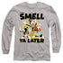 ANIMANIACS/SMELL YA LATER - L/S ADULT 18/1 - ATHLETIC HEATHER