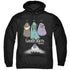 ANIMANIACS/GOODFEATHERS - ADULT PULLOVER HOODIE - BLACK