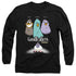 ANIMANIACS/GOODFEATHERS - L/S ADULT 18/1 - BLACK