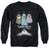 ANIMANIACS/GOODFEATHERS - ADULT CREWNECK SWEATSHIRT - BLACK