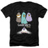 ANIMANIACS/GOODFEATHERS - ADULT HEATHER - BLACK