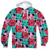 ANIMANIACS/SQUARES (FRONT/BACK PRINT) - ADULT POLY PULLOVER HOODIE - MULTI