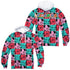ANIMANIACS/SQUARES (FRONT/BACK PRINT) - ADULT POLY PULLOVER HOODIE - MULTI