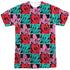 ANIMANIACS/SQUARES (FRONT/BACK PRINT) - S/S ADULT POLY CREW - MULTI
