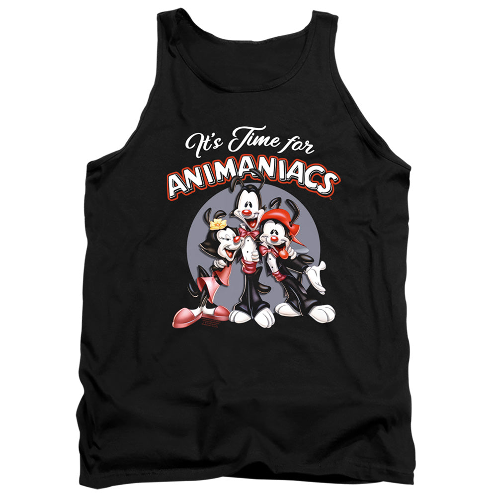 ANIMANIACS/ITS TIME FOR - ADULT TANK - BLACK