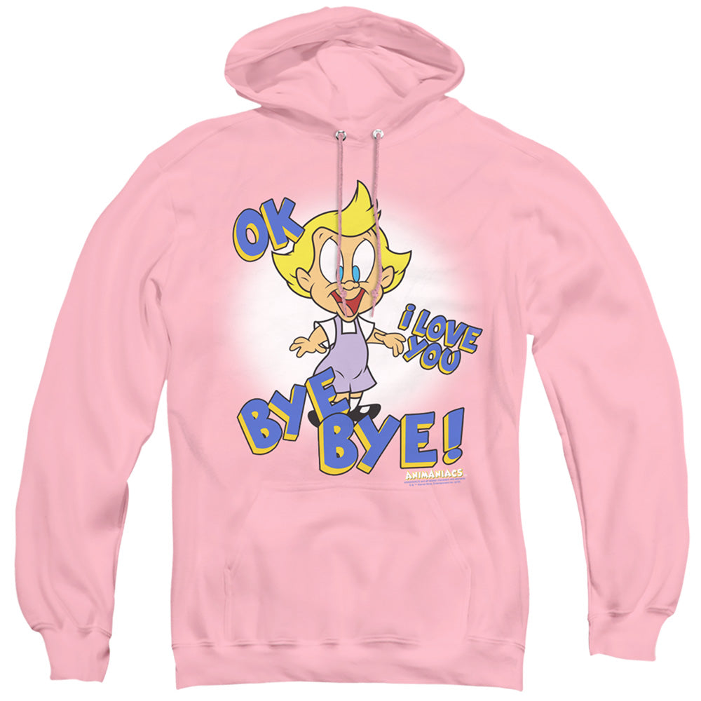 ANIMANIACS/MINDY - ADULT PULLOVER HOODIE - PINK