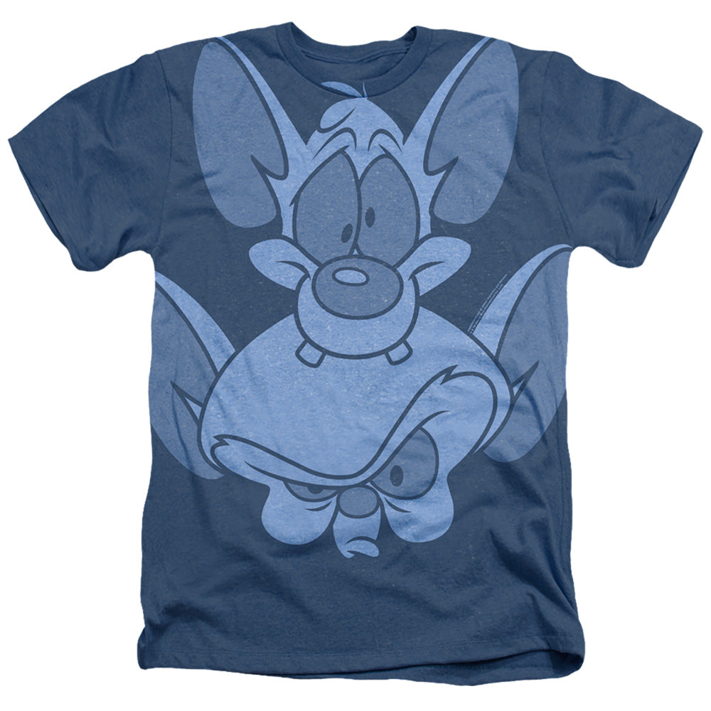 PINKY AND THE BRAIN/STACKED - ADULT HEATHER - LIGHT BLUE