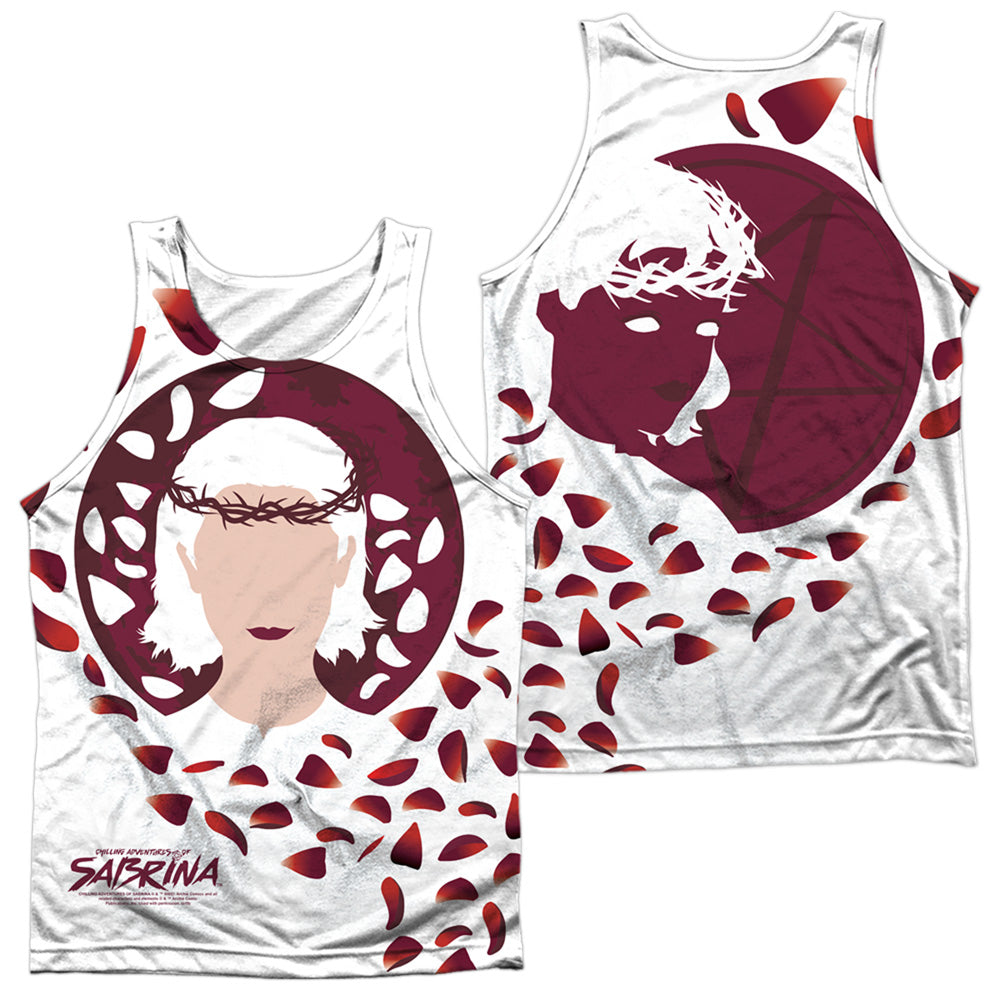 CHILLING ADVENTURES OF SABRINA/CROWN OF THORNS (FRONT/BACK PRINT) - ADULT POLY TANK TOP - MULTI
