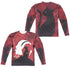 CHILLING ADVENTURES OF SABRINA/CATS (FRONT/BACK PRINT) - L/S ADULT POLY CREW  - MULTI