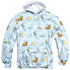 ANIMANIACS/EXPERIMENTS (FRONT/BACK PRINT) - ADULT POLY PULLOVER HOODIE - MULTI