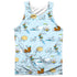 ANIMANIACS/EXPERIMENTS (FRONT/BACK PRINT) - ADULT POLY TANK TOP - MULTI