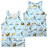 ANIMANIACS/EXPERIMENTS (FRONT/BACK PRINT) - ADULT POLY TANK TOP - MULTI