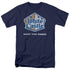 WHITE CASTLE/DISTRESSED LOGO - S/S ADULT 18/1 - NAVY