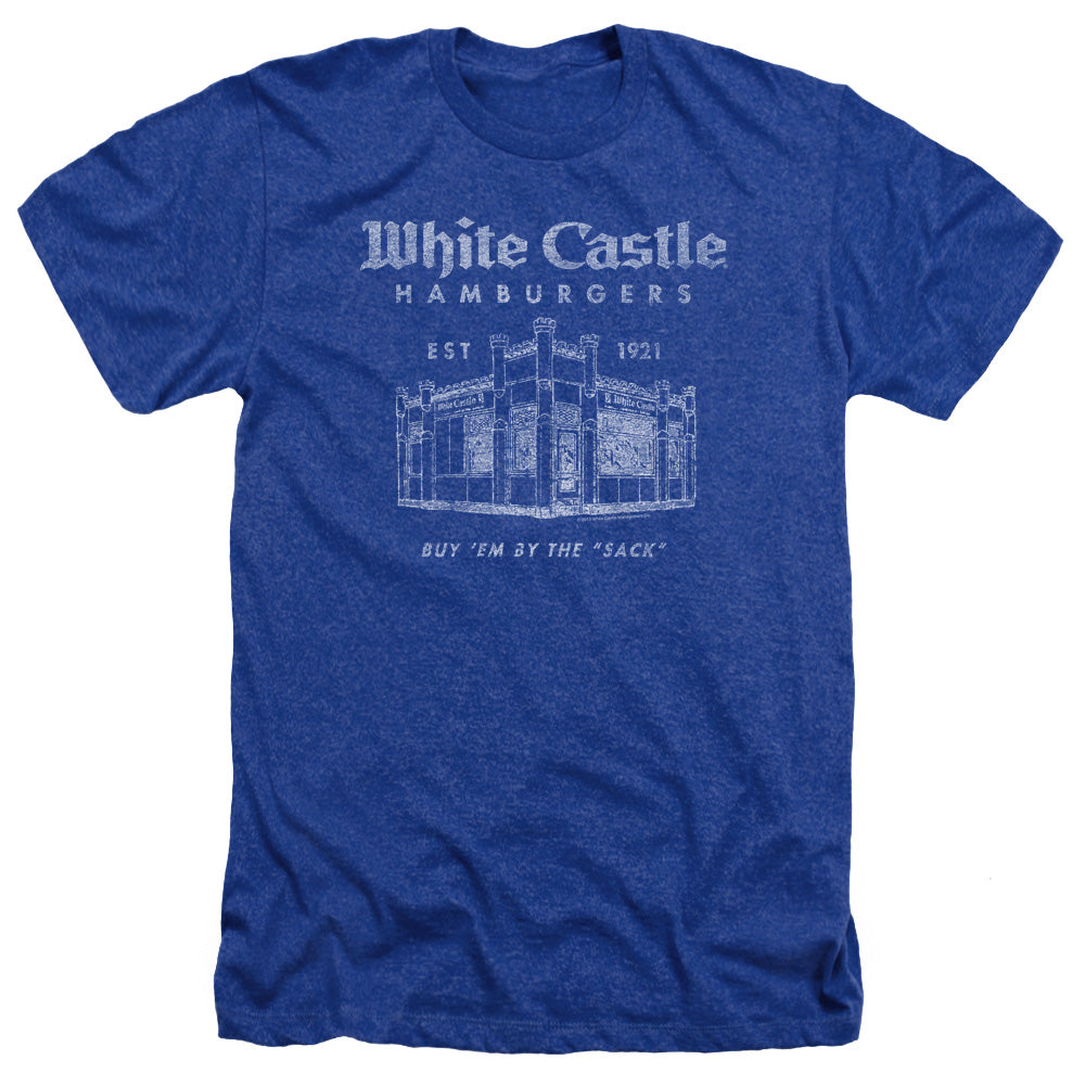 WHITE CASTLE/BY THE SACK - ADULT HEATHER - ROYAL BLUE