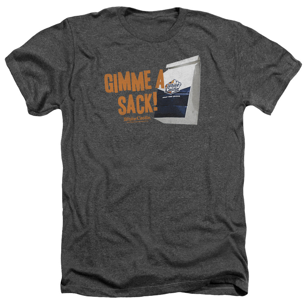 WHITE CASTLE/GIMMIE A SACK - ADULT HEATHER - CHARCOAL