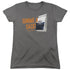 WHITE CASTLE/GIMMIE A SACK - S/S WOMENS TEE - CHARCOAL
