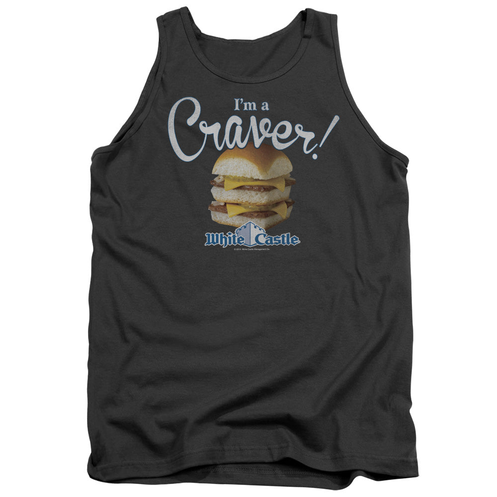 WHITE CASTLE/CRAVER - ADULT TANK - CHARCOAL