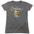 WHITE CASTLE/CRAVER - S/S WOMENS TEE - CHARCOAL