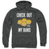 WHITE CASTLE/MY BUNS - ADULT PULLOVER HOODIE - CHARCOAL