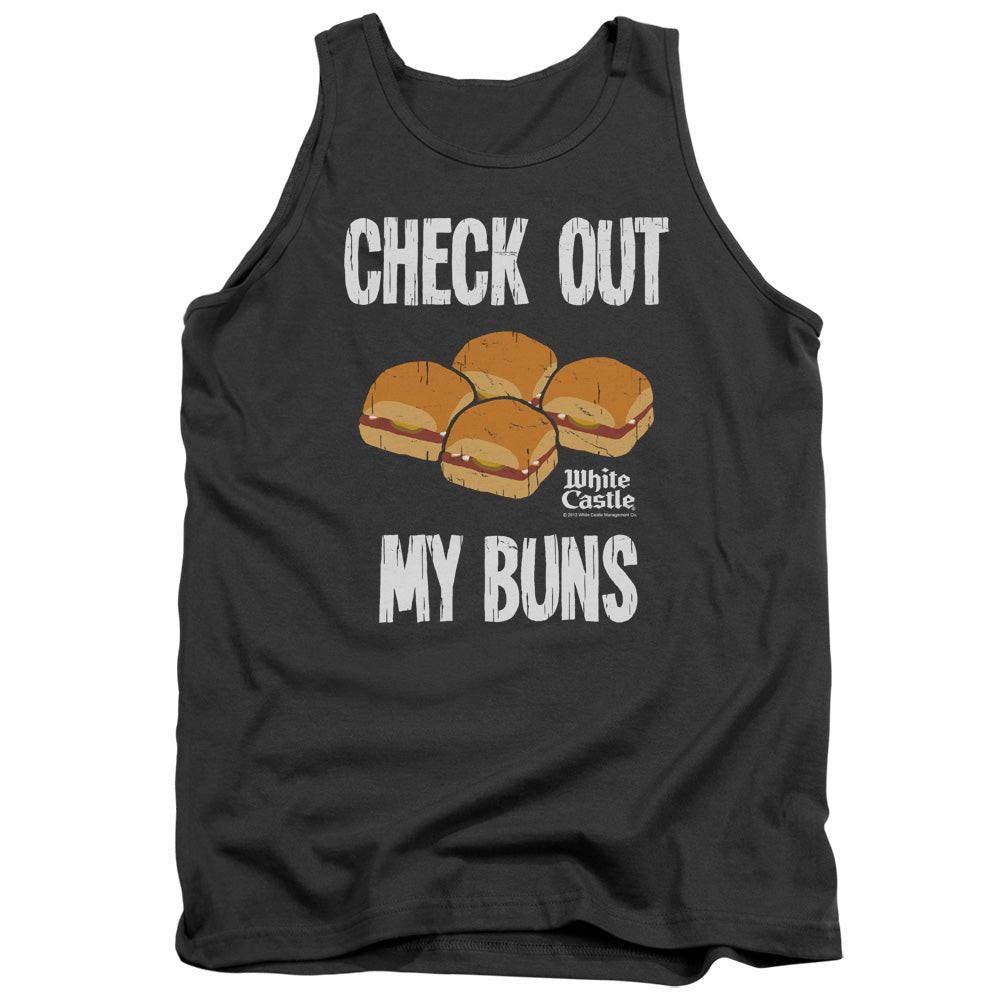 WHITE CASTLE/MY BUNS - ADULT TANK - CHARCOAL