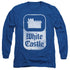 WHITE CASTLE/CLASSIC LOGO -  L/S ADULT 18/1  - ROYAL BLUE