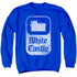WHITE CASTLE/CLASSIC LOGO - ADULT CREWNECK SWEATSHIRT - ROYAL BLUE