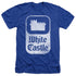 WHITE CASTLE/CLASSIC LOGO - ADULT HEATHER - ROYAL BLUE