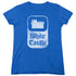 WHITE CASTLE/CLASSIC LOGO - S/S WOMENS TEE - ROYAL BLUE