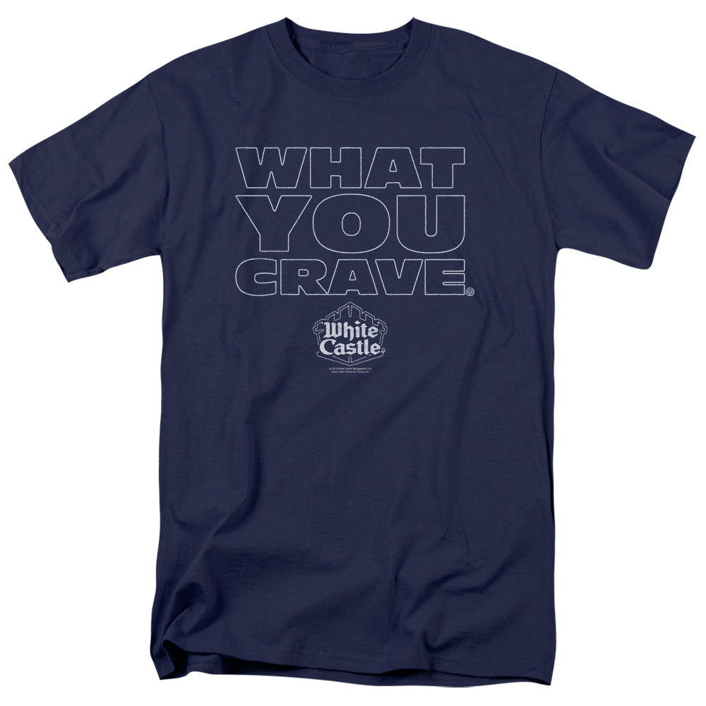 WHITE CASTLE/CRAVING - S/S ADULT 18/1  -  NAVY