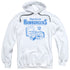 WHITE CASTLE/12 CENTS - ADULT PULLOVER HOODIE - WHITE