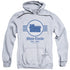 WHITE CASTLE/EMBLEM - ADULT PULLOVER HOODIE - ATHLETIC HEATHER