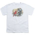 WILDLIFE/CARDINALS RUSTIC RETREAT - S/S YOUTH 18/1 - WHITE