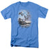 WILDLIFE/EVENING FLIGHT MALLARDS - S/S ADULT 18/1 - CAROLINA BLUE